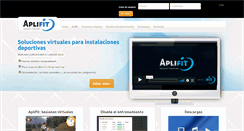 Desktop Screenshot of aplifit.com