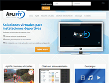 Tablet Screenshot of aplifit.com